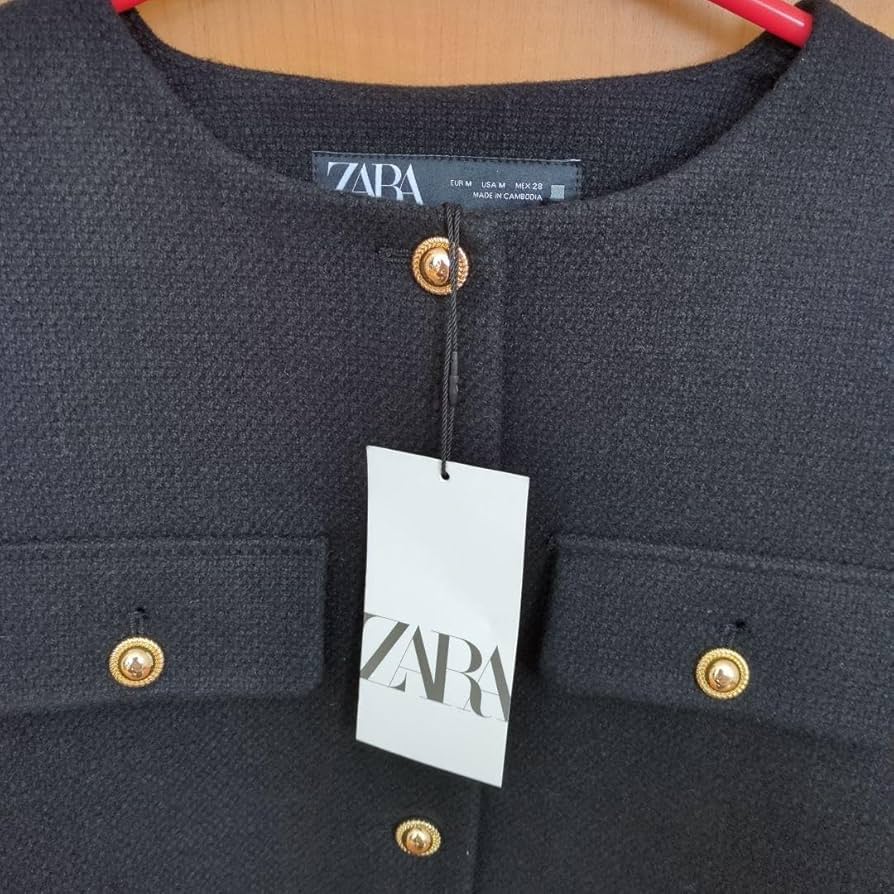 ♡美品♡ZARA フラップクロップド ジャケット zara フラップ クロップド ジャケット - メルカリ